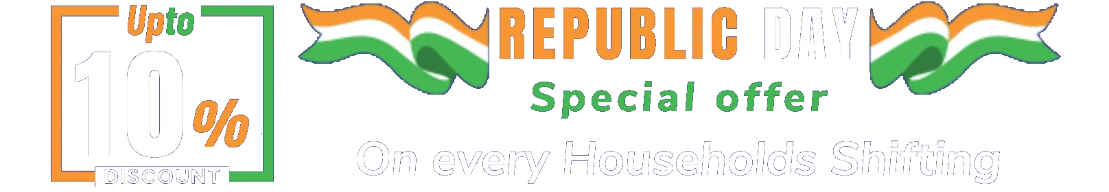 up to 10% discount on packers and movers Raipur